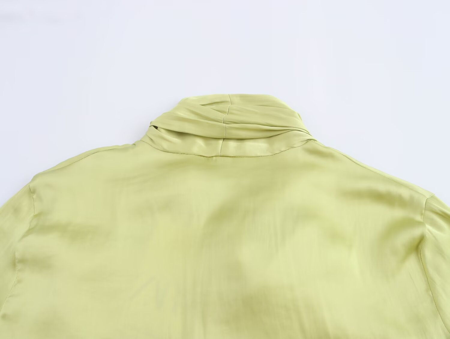 Dameskleding 2024 herfst en winter nieuwe stijl stijlvolle strik decoratie lange mouwen shirt_voghion.com