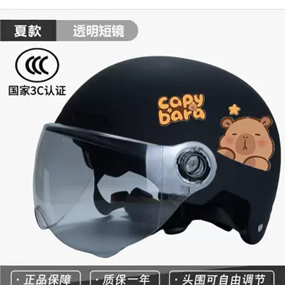 Car helmet unisex, designed for summer
