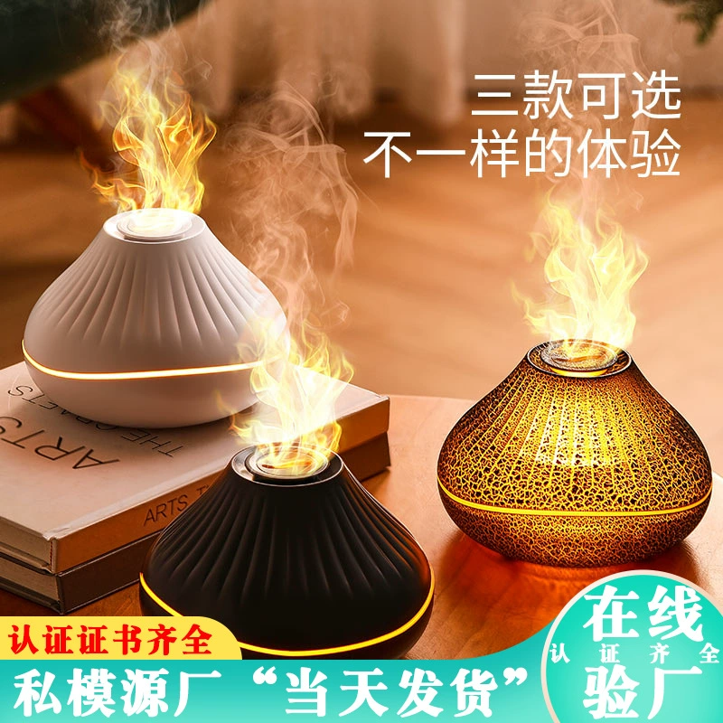 Mini Table Humidifier, USB/Charging Aromatherapy Diffuser, Nano-Fog & Night Light, Multiple Models