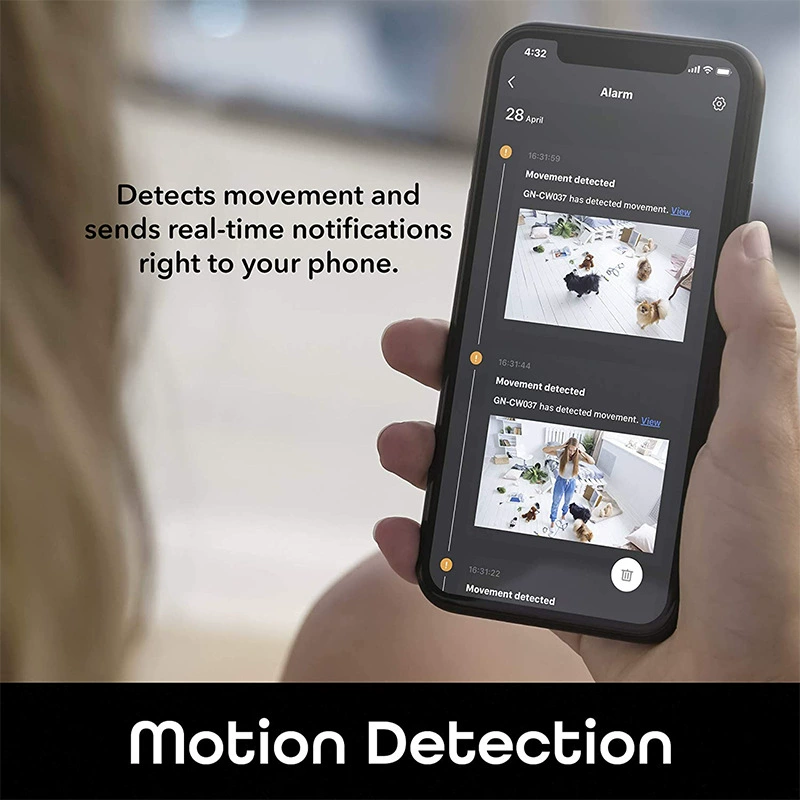 Беспроводной монитор, CCTV-камера, смартфон, 360 градусов