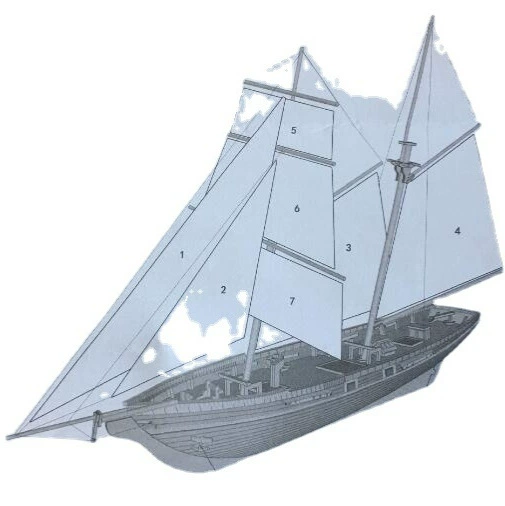 Классический деревянный конструктор, модель корабля, масштаб 1:70