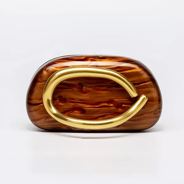 Acrylic, brown