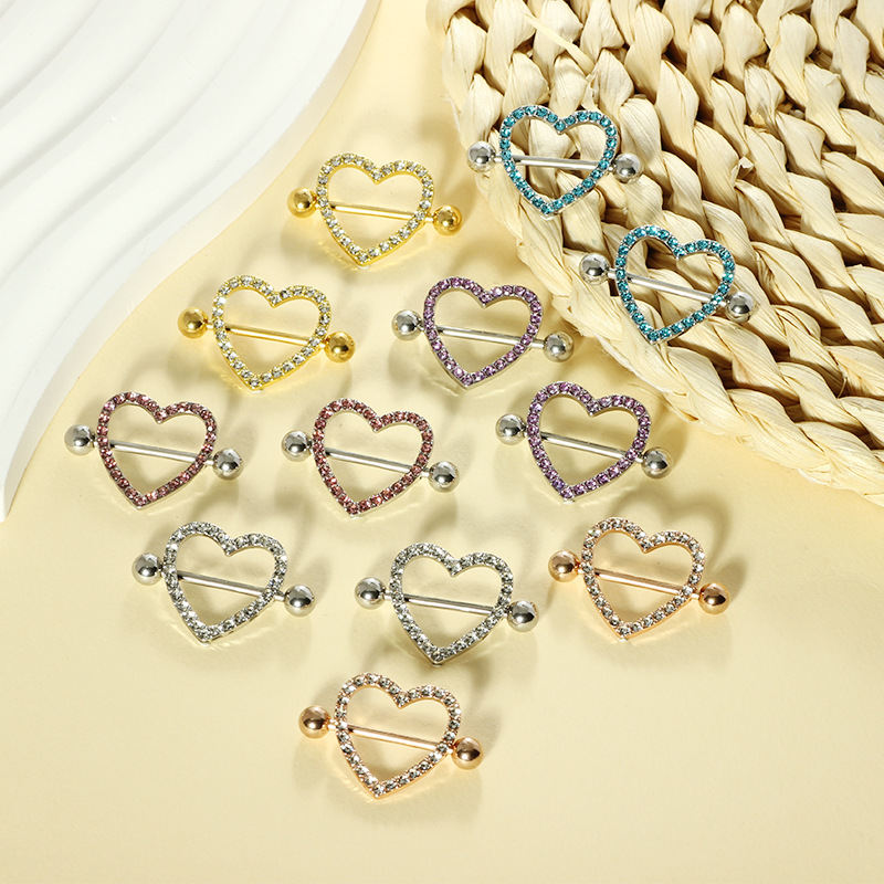 Pointed titanium steel lip stud product view