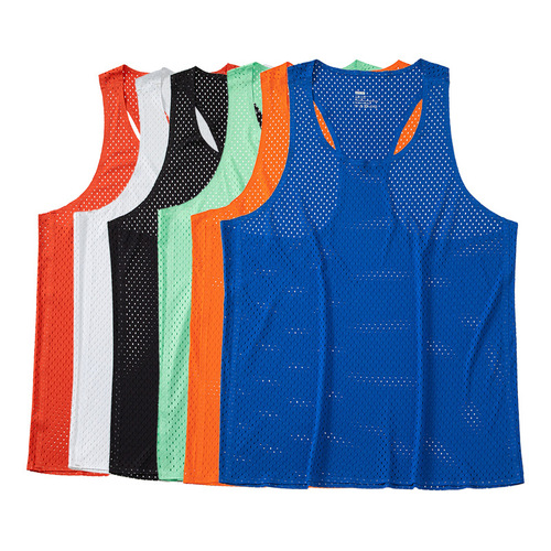 Marathon running quick-drying vest men's sports track and field cross-country training lightweight wind tunnel vest mesh racing vest