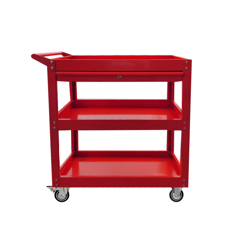 重型引き出し式工具車雑物収納車工場自動車修理手押し車部品棚移動作業台