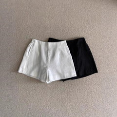 夏bi入!!! リネン生地! 日本系高腰半ズボン女性夏の薄手の小柄なロングパンツ