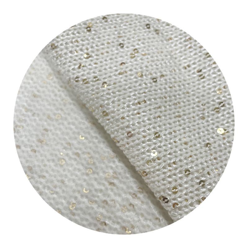 Hilo grueso para manualidades textiles para el hogar, tela de decoración navideña, tela de lana, bordado de lentejuelas, hilo dorado y plateado, tela jacquard de moda, estilo vintage