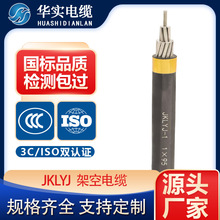 國標電纜JKLYJ/JKLGYJ鋁芯戶外架空電力電纜絕緣鋼芯鋁絞線高壓線