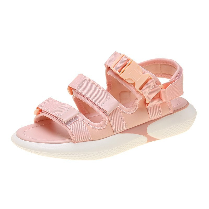 moda de sandalias de velcro de suela gruesa NSZSC61159