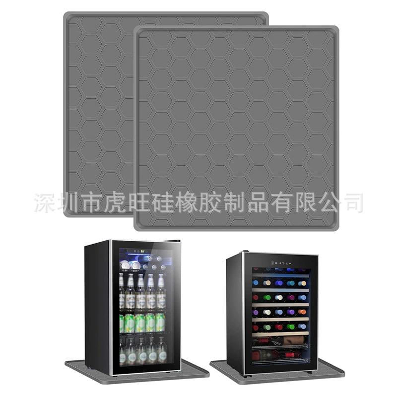 Стиральная машина силиконовая защитная прокладка 60*60 анти-царапин цветочный водонепроницаемый коврик для хранения