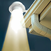 Y 32660 Solar Gutter Fence Light ̫����ˮ�۵� �羳ŷ��