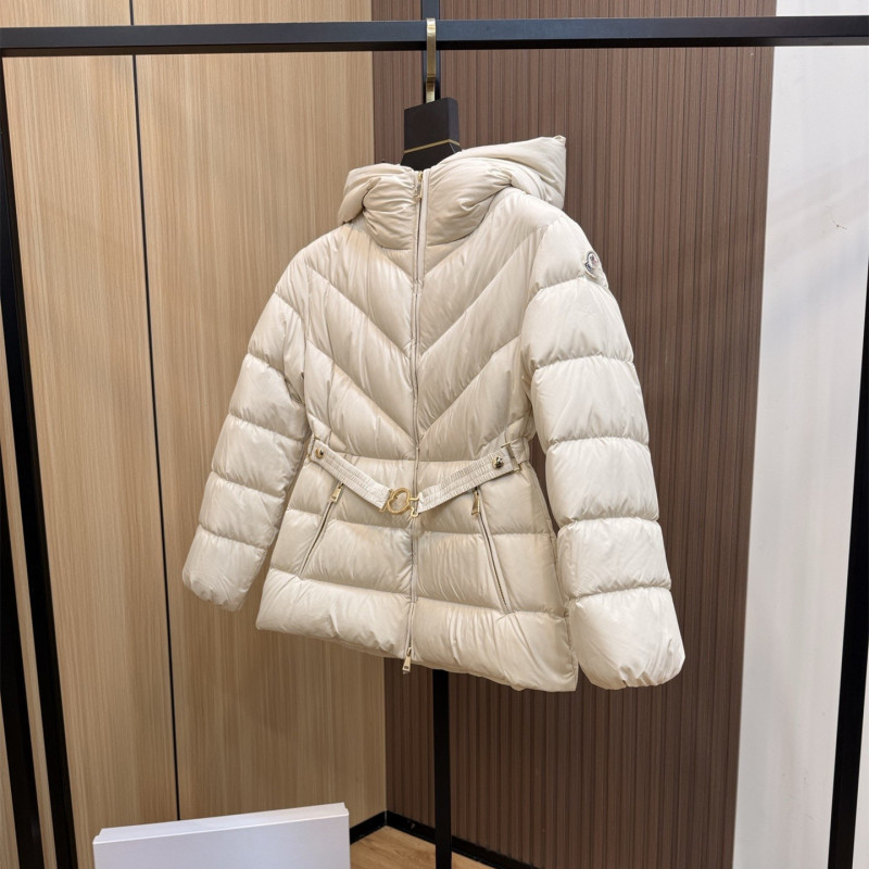 毒家现货原标M蒙家双扣金扣收腰冬装女士短款鸭绒羽绒服外套|undefined