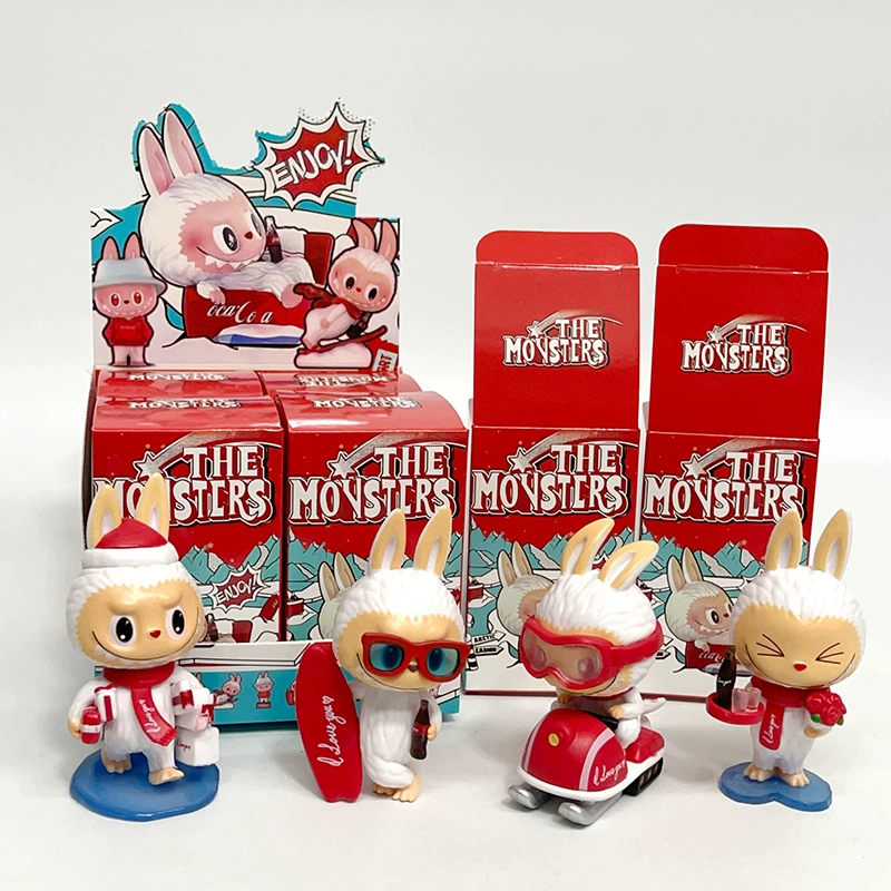 Набор для напитков Букэраву (Coca-Cola Series) фигурки в blind box, стильные игрушки, декоративные элементы на рабочий стол, оптом