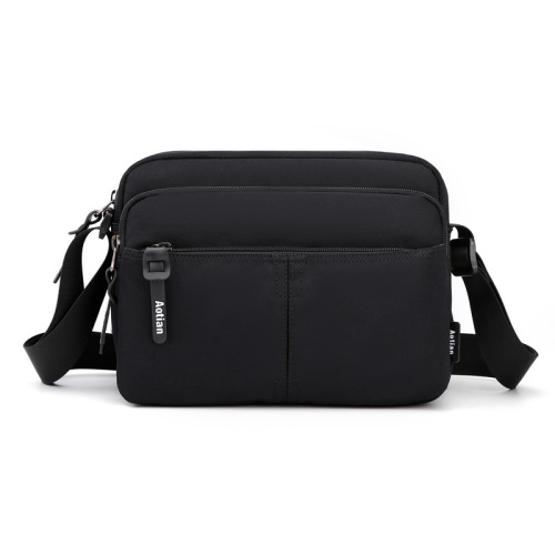 Casual Men's Horizontal Single Shoulder Crossbody Bag Outdoor Trend Multi-layer Unisex Oxford Cloth Couple's Bag 98901#