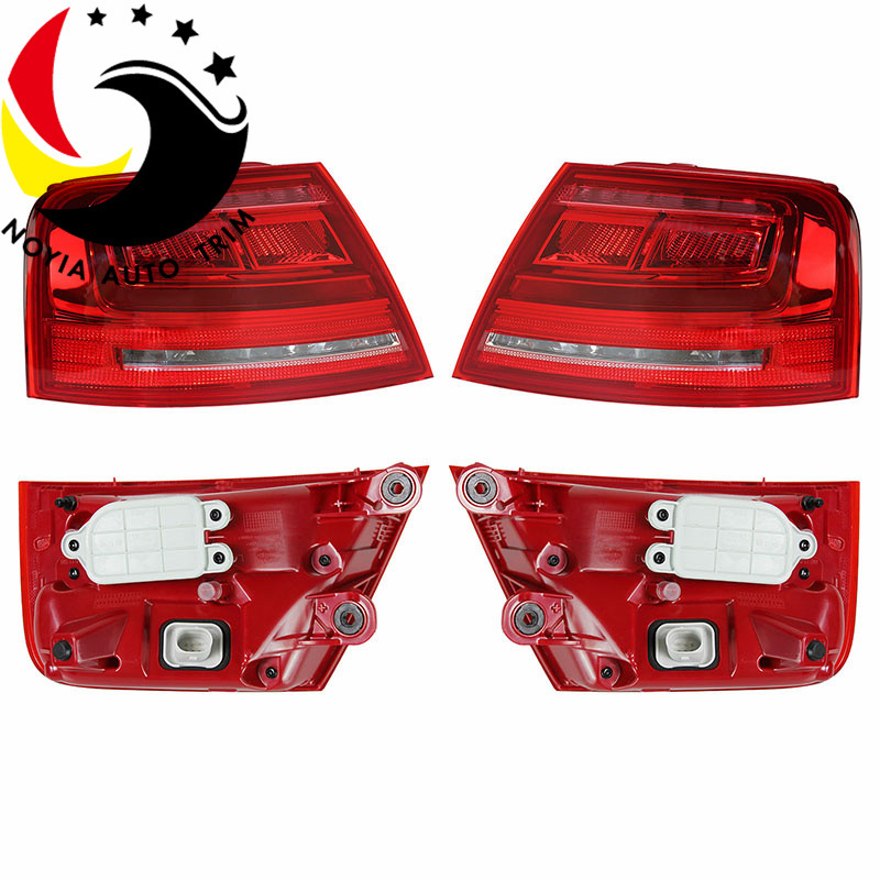 Adecuado para Audi A8 D4 coche original LED luz trasera exterior 10-13 luz curvada