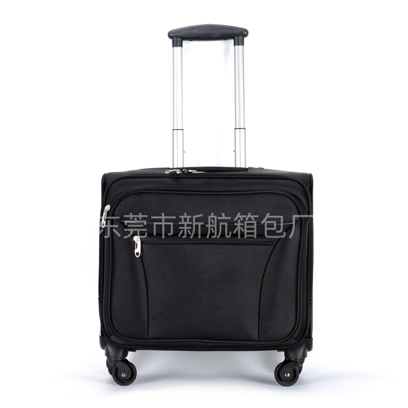 High-End Foreign Trade 16inch Oxford Cloth Trolley Suitcase with Corporate Logo, Waterproof Luggage for High-Speed Rail and Air Travel High-End Foreign Trade 16inch Oxford Cloth Trolley Suitcase with Corporate Logo, Waterproof Luggage for High-Speed Rail and Air Travel