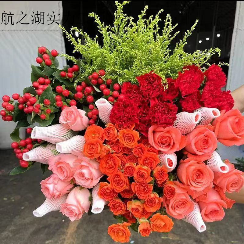 香水ユリの花雲南昆明基地直送新鮮なバラの花新鮮なカット花束ひまわり花瓶フラワーアレンジメント|undefined