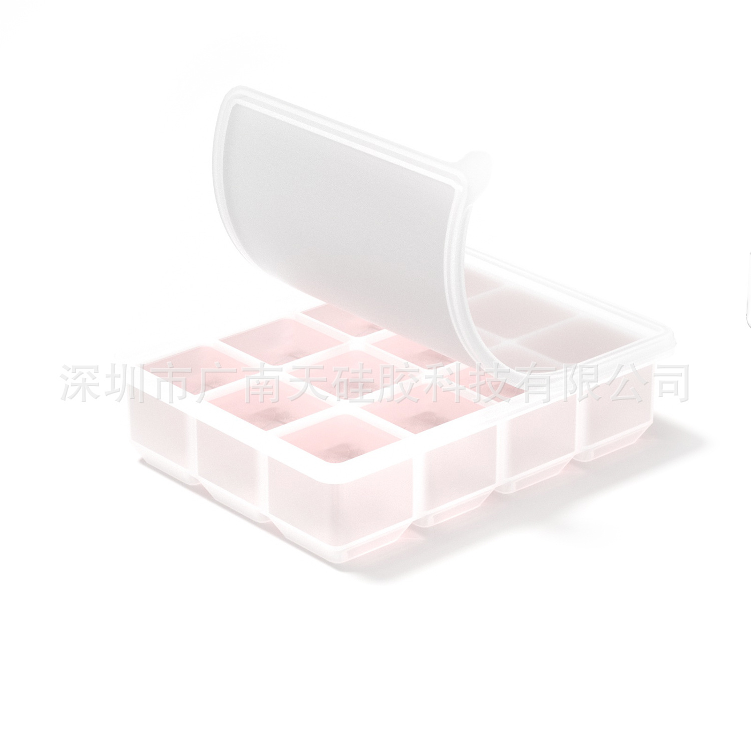 12-Glass Morandi Transparent White-[Platinum Thickened Organic Silicone]
