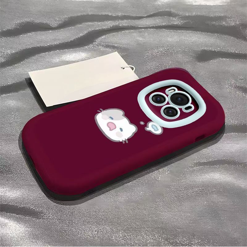 3c Suitable For Phone Full Coverage Anti-drop Xiaomi 15 Pro New Simple Cartoon Silicone Soft Case_voghion.com