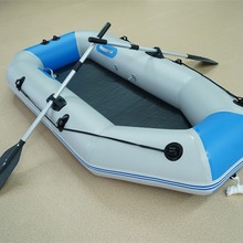 橡皮艇充气船钓鱼船皮划艇冲锋舟耐磨折叠路亚专用气垫船充气式