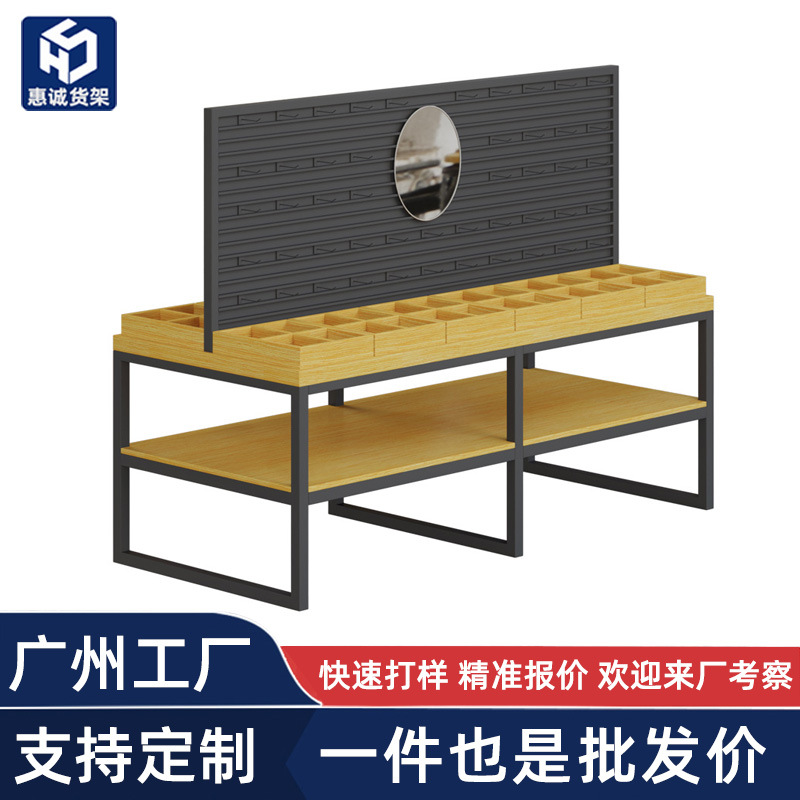 名创货架耳环架子展示架中岛柜精品优品饰品店头饰项链展示柜商用