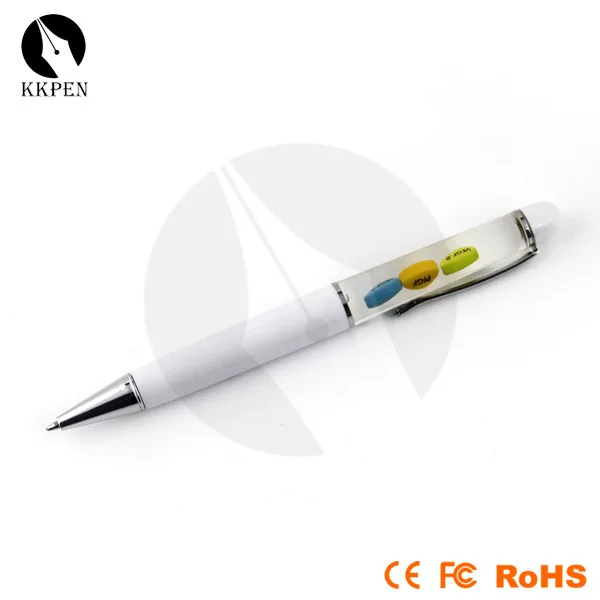 [Pen industry] supply oil-in pen oil-in metal pen QLK9729 oil-in plastic advertising pen