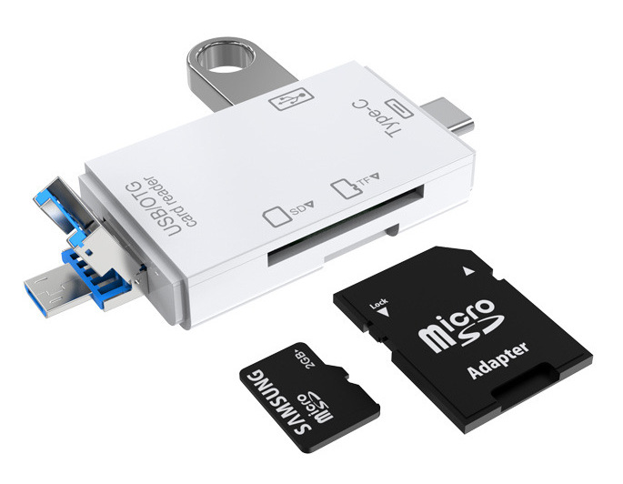 工厂私模USB3.0读卡器type-c安卓手机电脑多功能OTG2.0 SD/TF /US