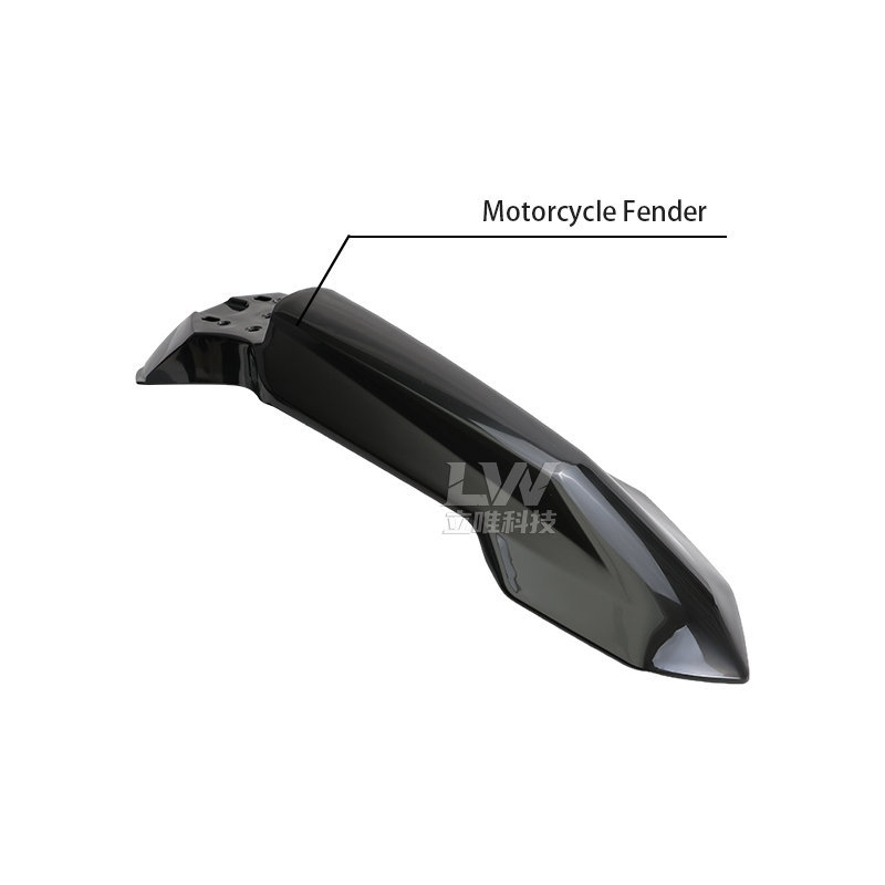 Suitable for Modified Kugge Electric Motorcycles, Kugge Front Fender, Anti-Scratch and Wear-Resistant Riding Fender, Mud Guard