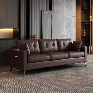 New Small Apartment Rental Apartment Sofa Clothing Store Home Living Room Single Double Three Person Simple Office Sofa