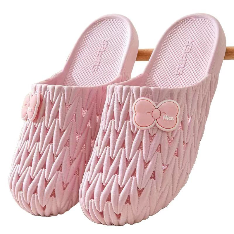 Summer non-slip slippers for bath, for beloved