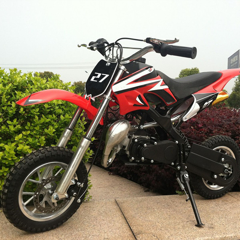 Two-wheeled dirt bike 49cc mini motorcycle dirt bike small motorcycle mini off-road bike for adults