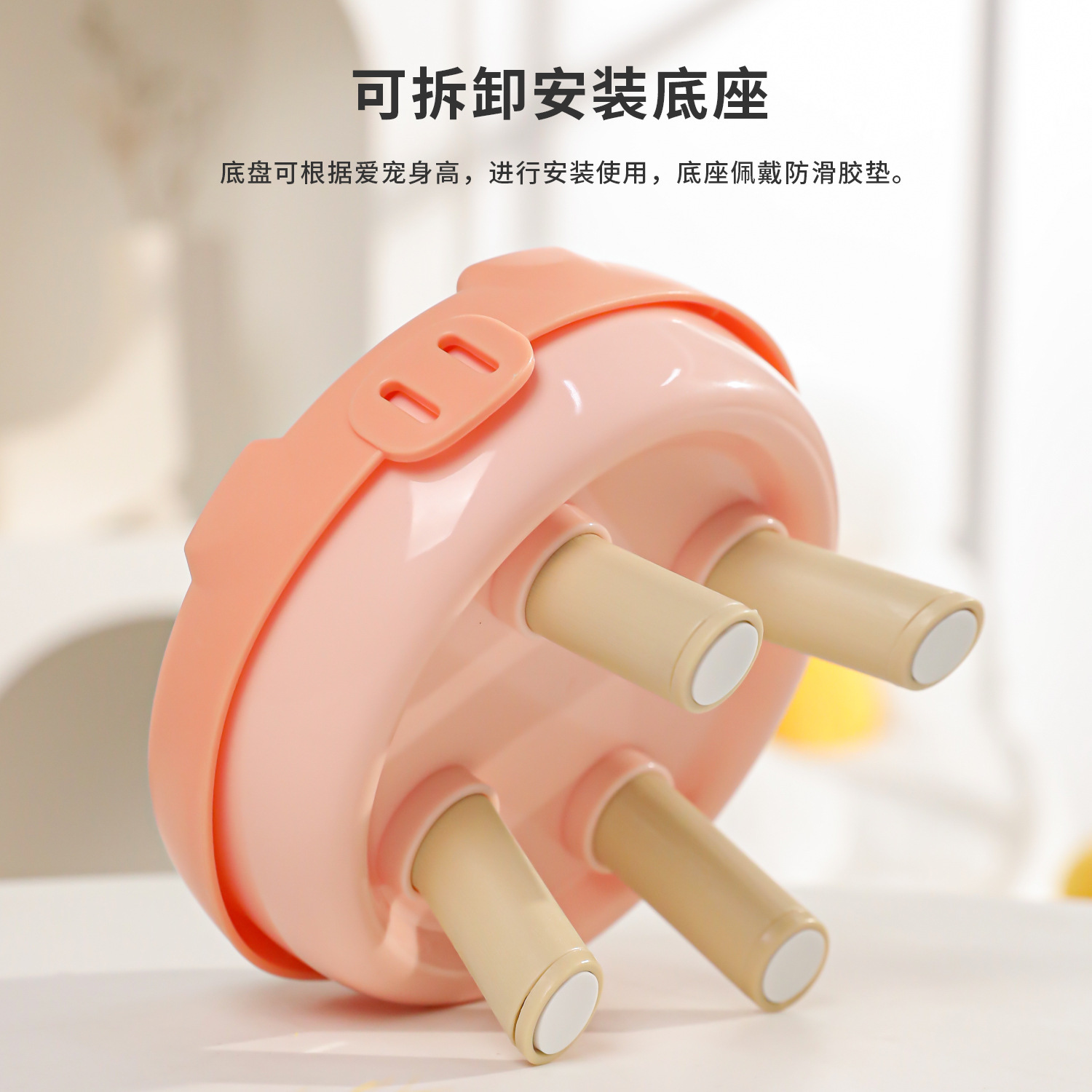 Tazón para gatos de acero inoxidable Z Tazón de comida para gatos de gran calibre Tazón de agua para perros y gatos anti-volcado Tazón de alimentación para mascotas Lote transfronterizo