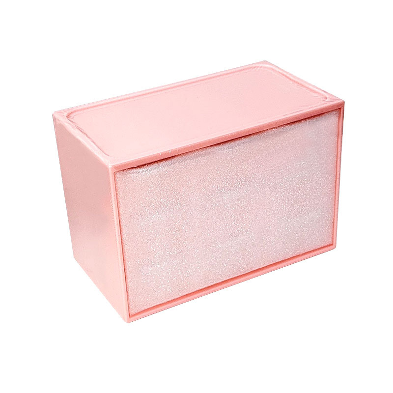 Caja organizadora de escritorio Jiugongge — transparente, con cajones múltiples para joyas, cosméticos o papelería, venta al por mayor