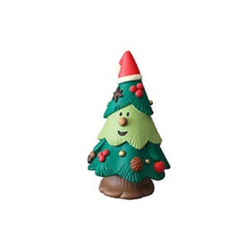 クリスマスツリーシリーズクリスマス置物小道具マイクロシーンアレンジ樹脂工芸品置物|undefined