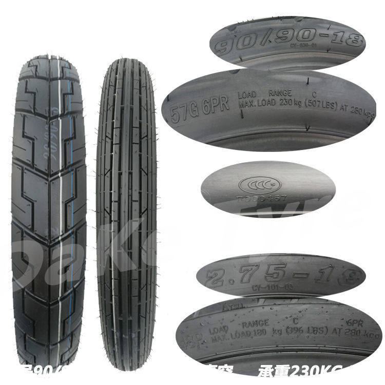 Prince motorcycle tire 120/140/130/90-15 front and rear 130/120/110/90-16 non-slip vacuum tire