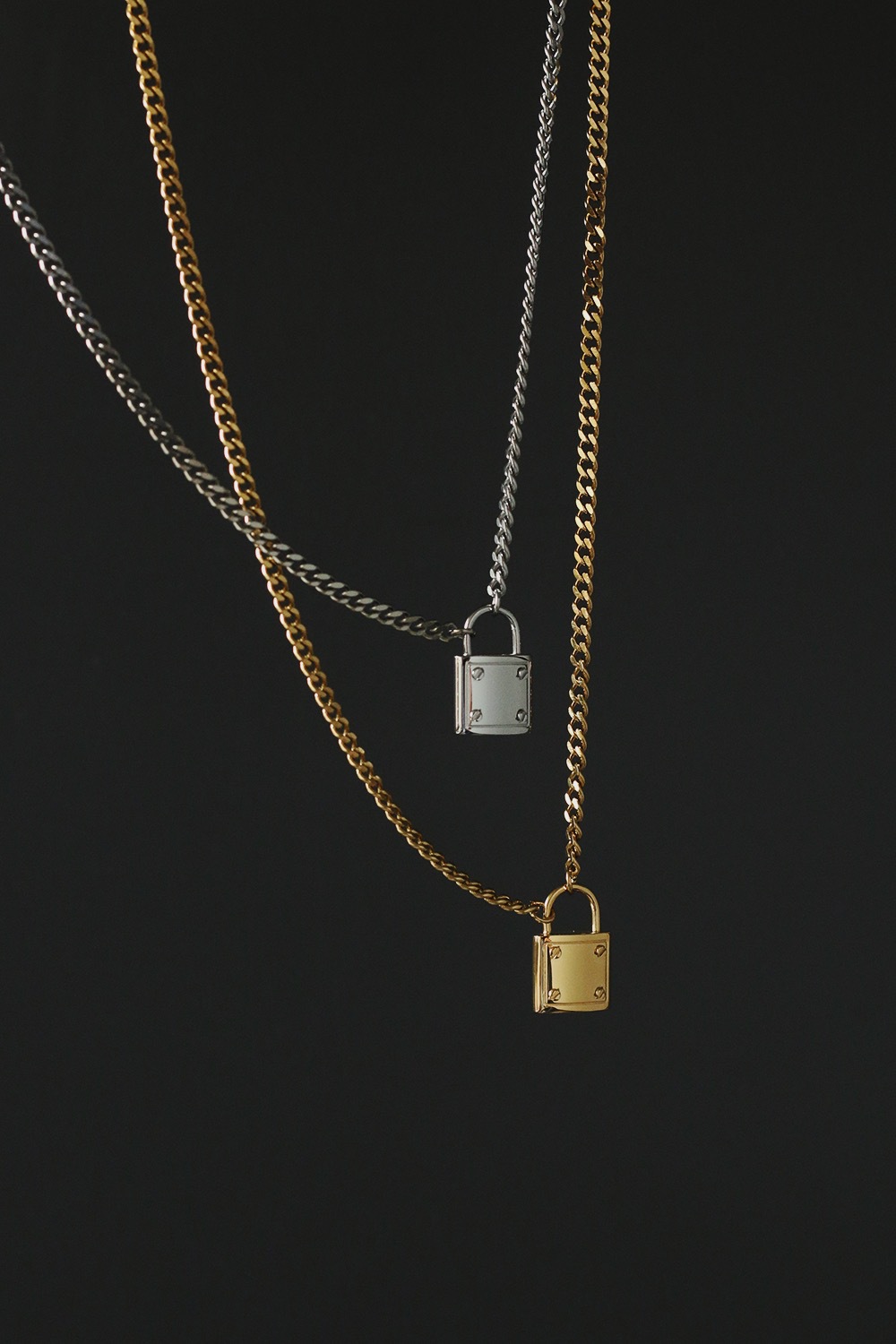 17g Weight Vacuum Plating Gold Plating Process 18K Gold Plated Plating Material 304 Stainless Steel Pendant Material Necklace Classification 304 Stainless Steel Chain Material 304 Stainless Steel Material Women'S Gender Streetwear Style Gold, Silver Color Wholesale Jewelry Streetwear 304 Stainless Steel 18K Gold Plated Necklace 无