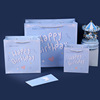 Cartoon linen bag for boys and girls, pack, Birthday gift