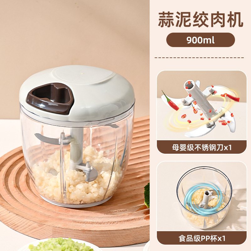 Arteque de ajo, removedor de ajo manual, mini machacador de ajo de cocina, machacador de ajo, cerdo con ajo, suplemento alimenticio, máquina de cocción pequeña