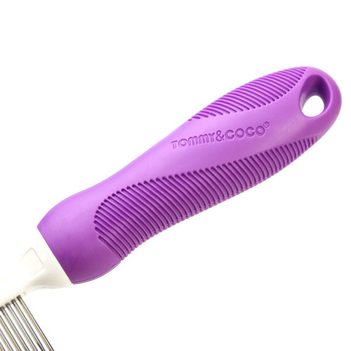 Manufacturer's ready-made pet needle comb to open knots, remove floating hair and remove combs for cats and dogs supplies, pet grooming combs, wholesale