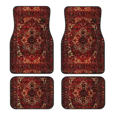 Easy-Care Four-Piece Decorative Mats – Avtomobil döşəmə paspasları - new-car-floor-mats-106-3344cm-two-piece-set