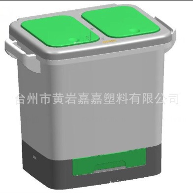 分类垃圾桶模具制造.拖地桶模具制造