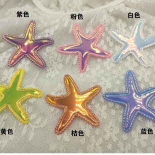 Pu55Mm Starfish Cake Baking Insert Material Dessert Table Decoration Ins Cute Kidsren Cartoon Hairpin
