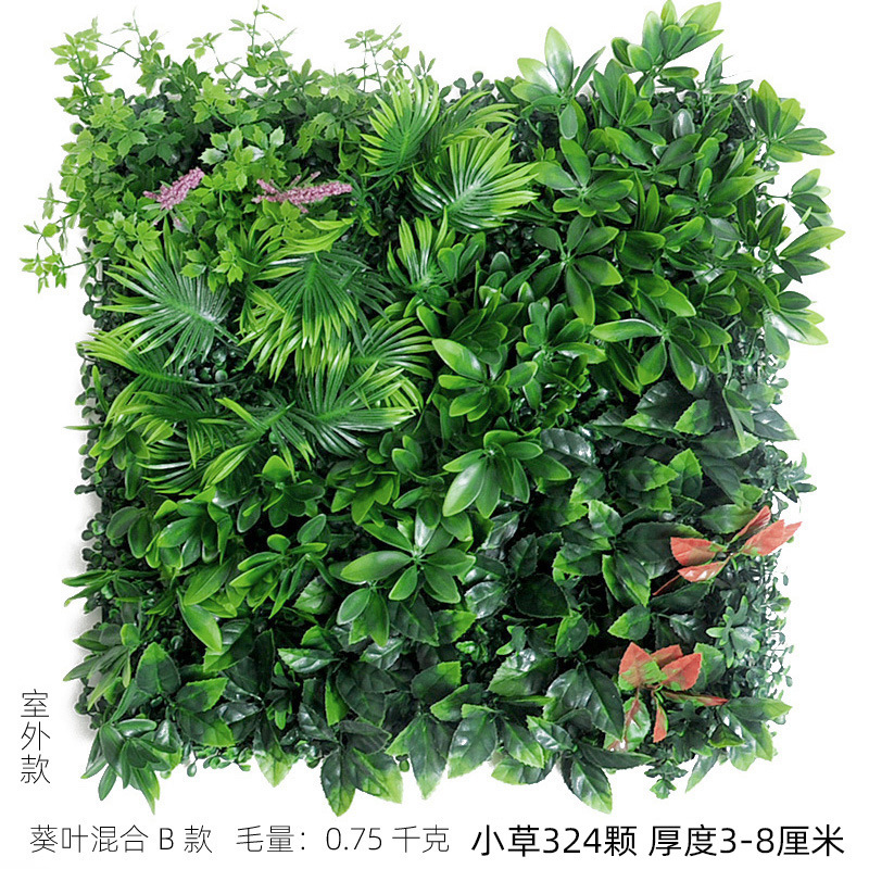 Planta artificial decoración de la pared al aire libre eucalipto césped artificial planta verde pared falso césped imagen de la pared de fondo