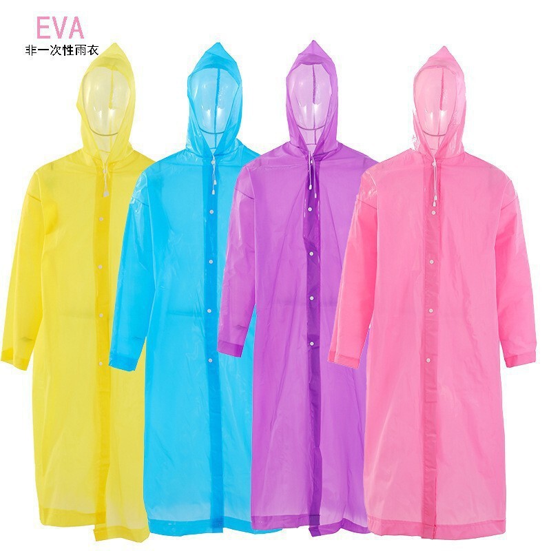 Concert one-time tour group non-portable raincoat thickened outdoor conjoined adult EVA poncho Concert one-time tour group non-portable raincoat thickened outdoor conjoined adult EVA poncho
