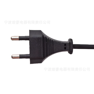 供应 欧规二插303线上开关线 欧洲台灯 灯具灯头线电源线阻燃