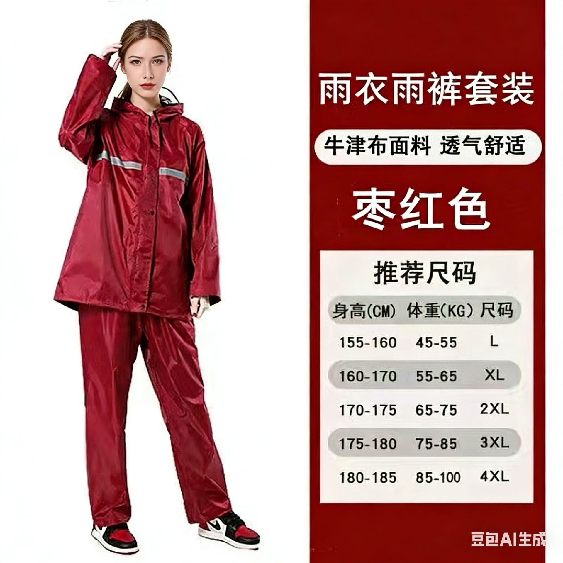 옥스포드 천/단층 + 적갈색 [큰 챙]