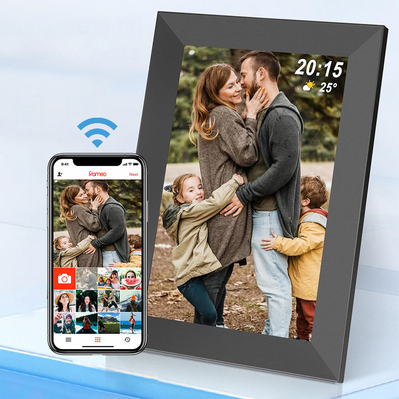 10.1 inch digital cloud photo frame wifi cloud photo album Frameo smart electronic photo album home touch screen electronic photo frame