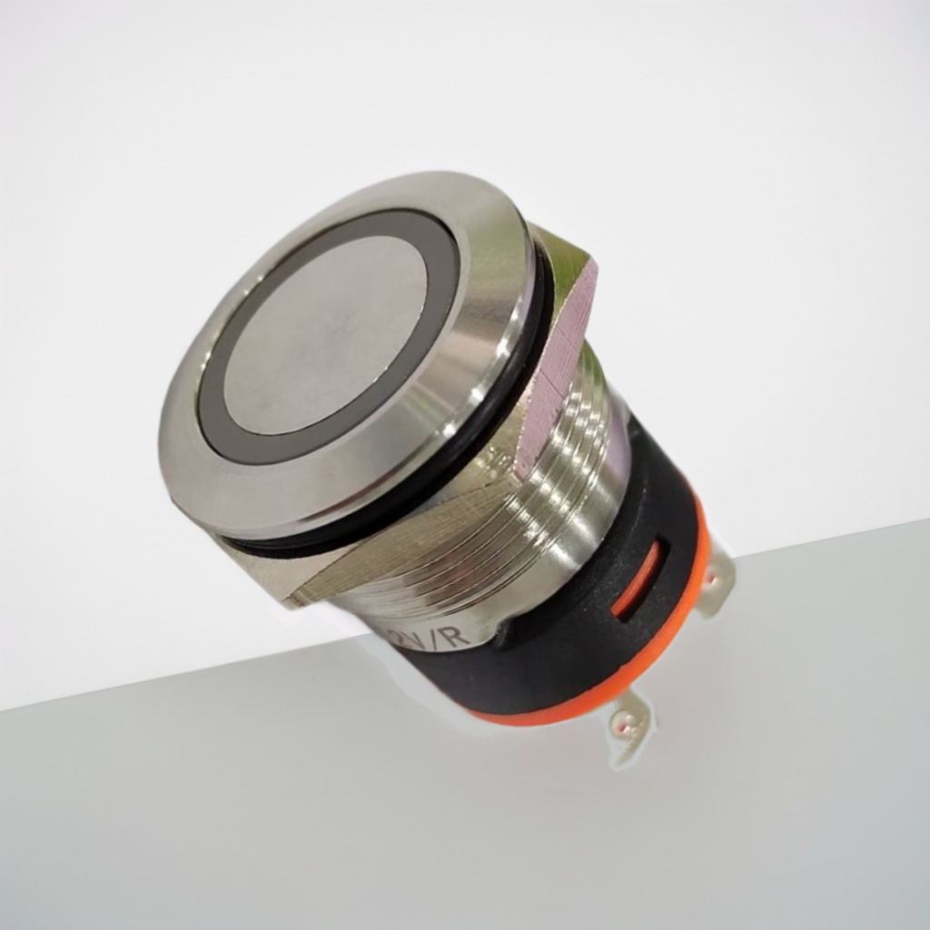 厂商批发PBM系列防水/防爆18A大电流金属按钮开关 16mm/19/22mm