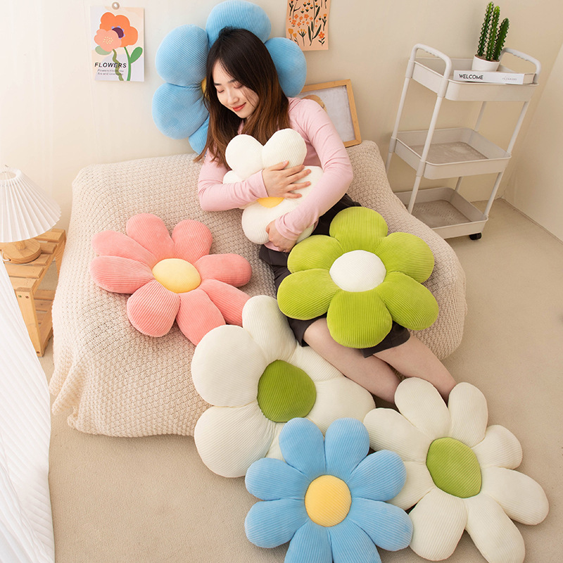 Pillow solar-powered for elementary school students, flowered, wholesale