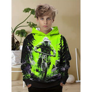 E 78572 Kids Hooded Sweatshirt ��ͯ�Bñ�l�¿羳���uͨ��